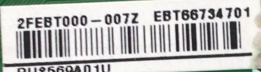 MAIN PARA SMART TV LG 8K / NUMERO DE PARTE EBT66734701 / EAX69440005 / 66388102 / 33595301 / 2FEBT000-007Z / DISPLAY HV860SUB-E1D / MODELO 86QNED99UPA.AUSFLJR - Imagen 3